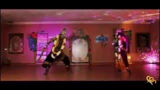 Nageswary arts kampar  : Muniswarar VS Kaliamma dance.. with 2 wonderful dancers