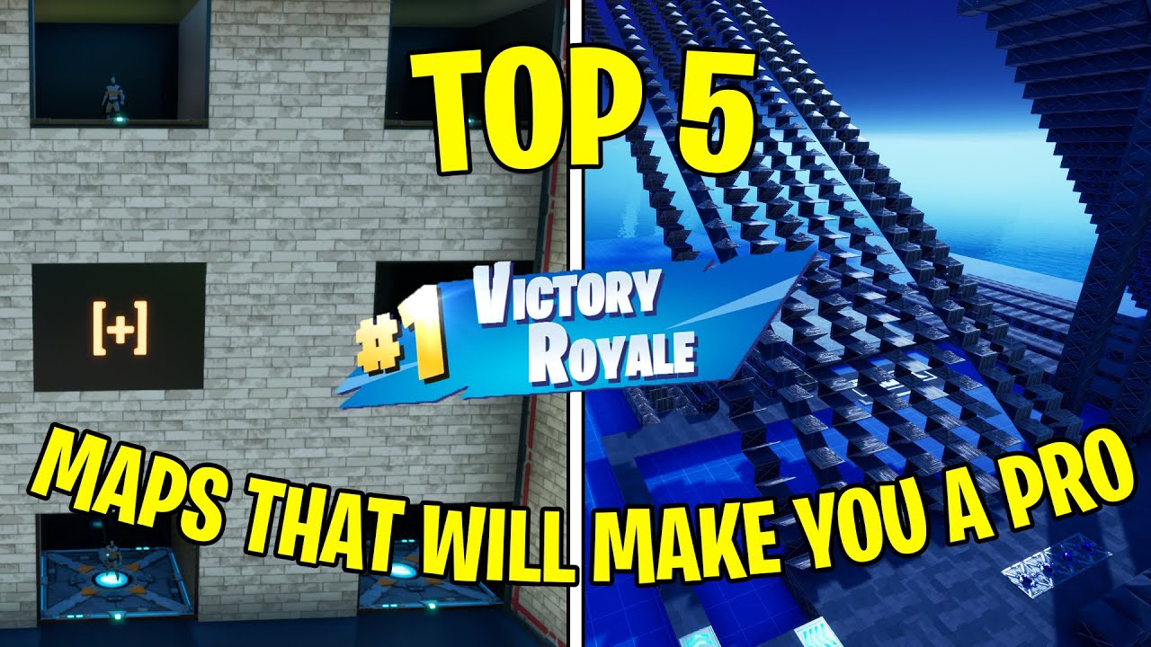 TOP 5 *BEST* Creative Mode Maps That Will Make YOU A PRO at Battle ...