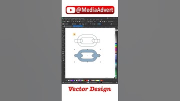 Vector design Creation in Coreldraw #coreldraw #graphicdesgin #vectordesign #shortvideo