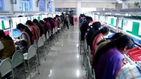 Manual Insertion Conveyor for PCB Mounting from Yontro