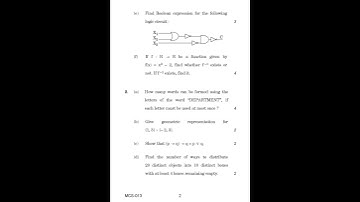 MCS - 13  DECEMBER 2020 QUESTION PAPER 
