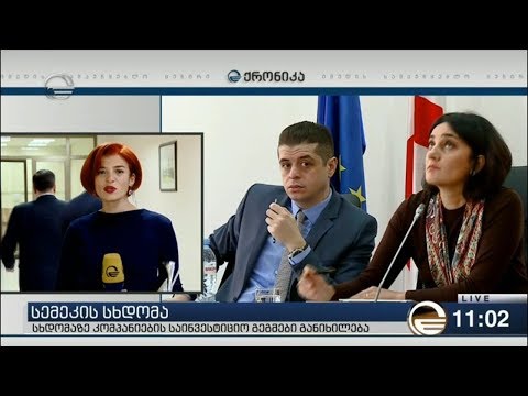 სემეკი კომპანიების საინვესტიციო გეგმებს განიხილავს