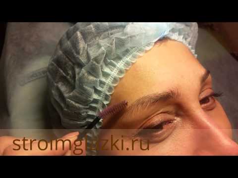 зажившие волоски Microblading stroimglazki.ru Healed eyebrows