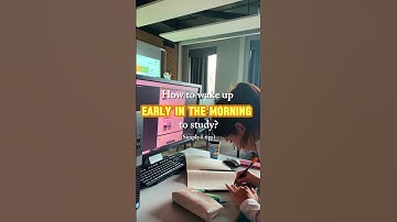How to wake up early in the morning ❤️‍🔥📈🤫 #study #motivation #studymotivation #trending