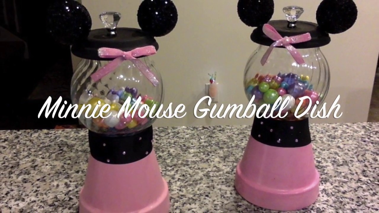 Minnie Mouse Gumball Machine Youtube