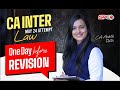 Ca inter law one day before revision for may 24 attempt i ca ankita patni