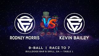 RODNEY MORRIS vs KEVIN BAILEY - BULLDOGS BAR & GRILL - TABLE 1 | EvoSports