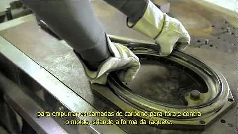 Como é feita uma raquete de Tênis?
