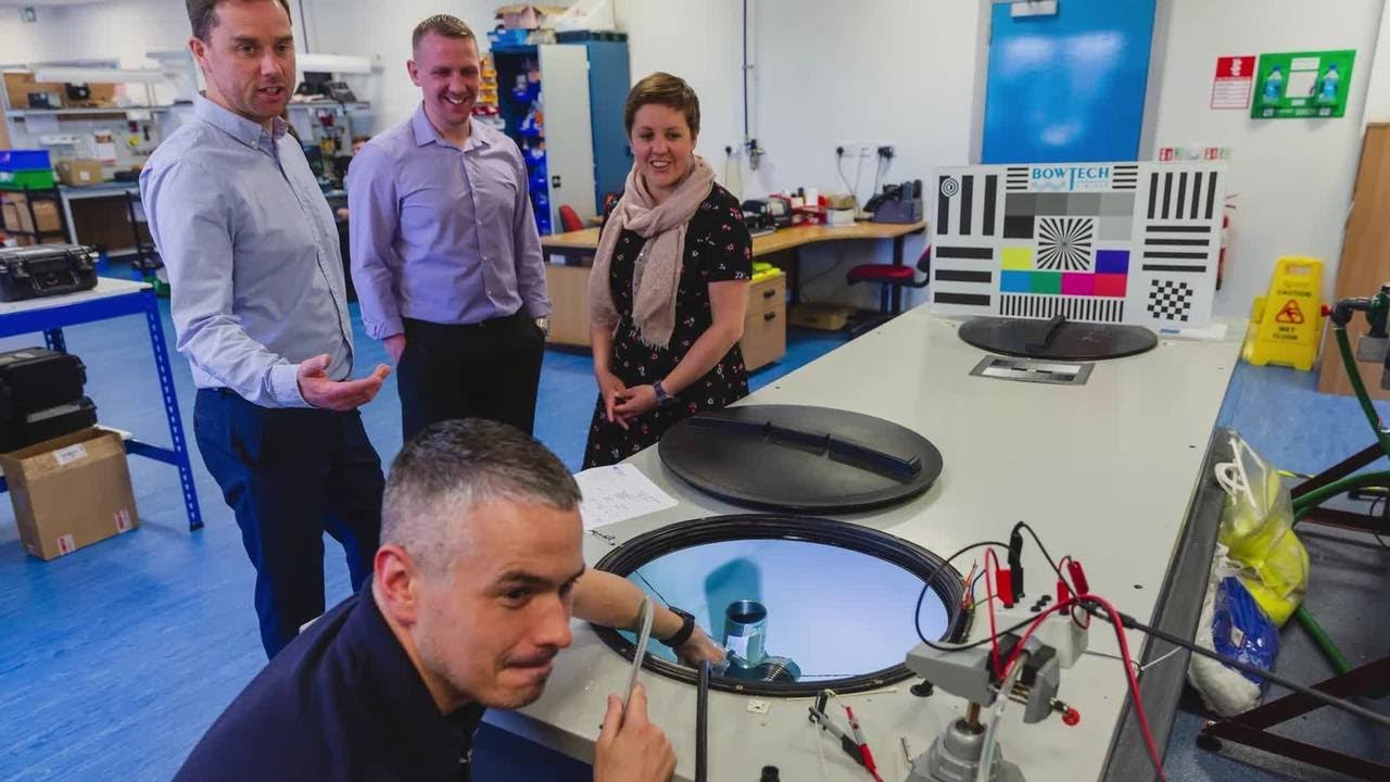 Kirsty Blackman visits Teledyne Marine in Aberdeen
