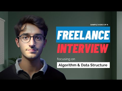 Sample Freelance Virtual Job Interview on Algorithm and Data Structure in Javascript