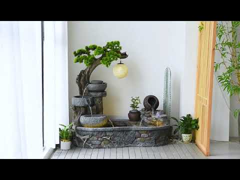 Video Thác nước phong thủy Vườn xưa @Thác Nước Phong Thủy - youtube