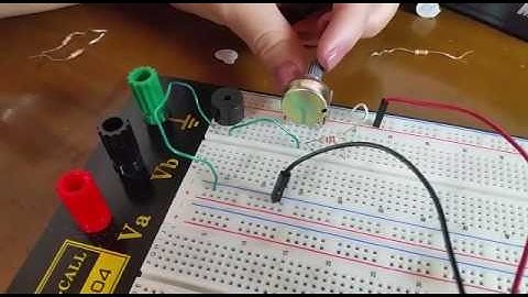 Control del volumen de un buzzer con potenciómetro