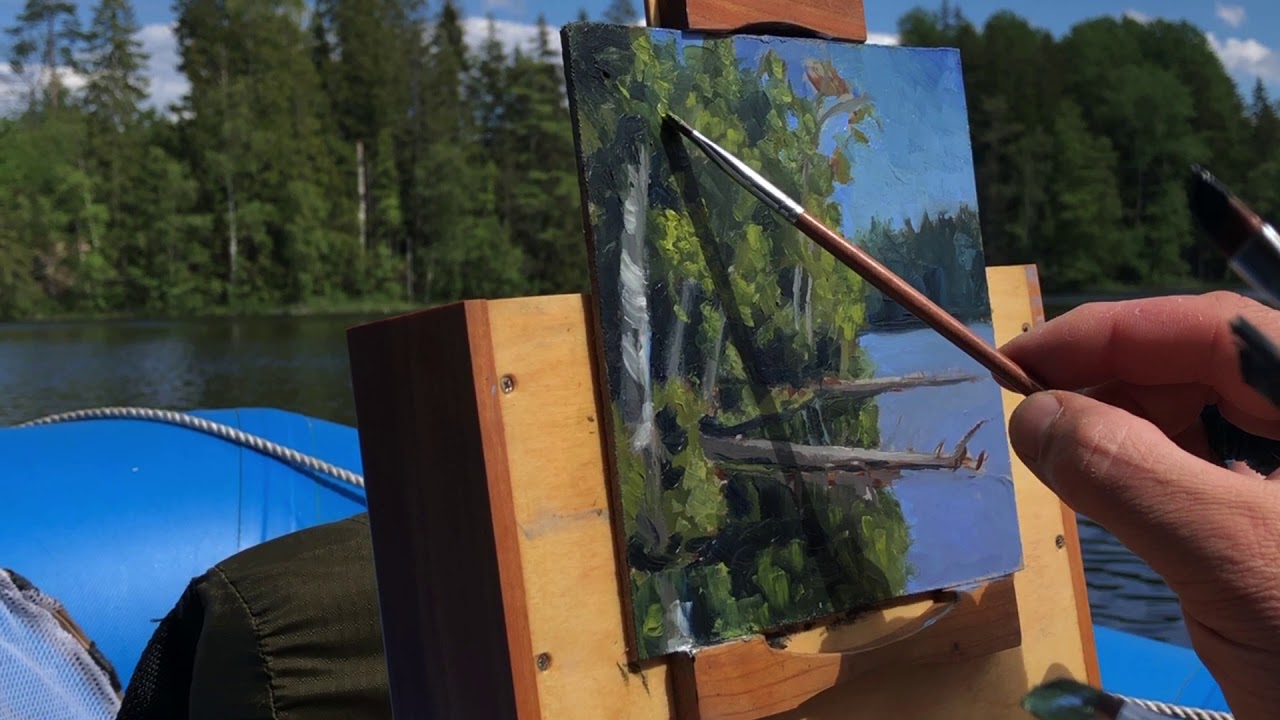 WILDERNESS PAINTING ADVENTURES  - Ep40 - PLEIN AIR