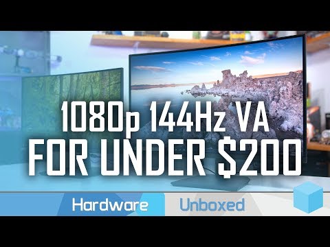 Dirt Cheap 1080p 144Hz VA Monitors Tested, Pixio PXC243 and PXC273 Review