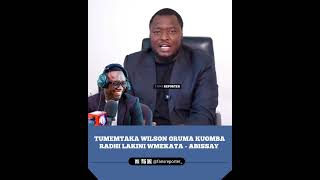 ORUMA AKATAA KUWAOMBA MSAMAHA YANGA\ASEMA YUKO TAYARI KWENDA MAHAKAMANI.