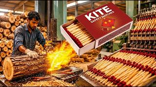Details You Won't Believe How Matchboxes Are Made — From Wooden Logs to Finished Matches Update