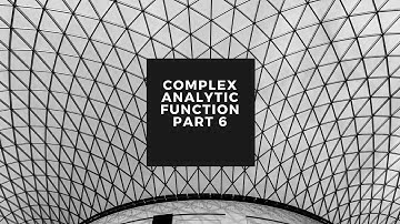 Analytic function part 6:Derivative of complex variable at any point