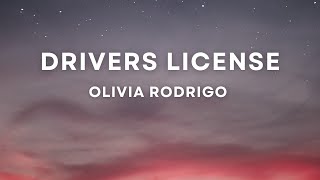 Olivia Rodrigo – drivers license Lyrics