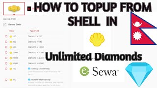 HOW TO MAKE SHELL ACCOUNT AND TOPUP DIAMONDS IN NEPAL | screenshot 5