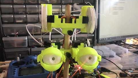 Animatronic Eyes - Pololu Maestro Servo Controller Test