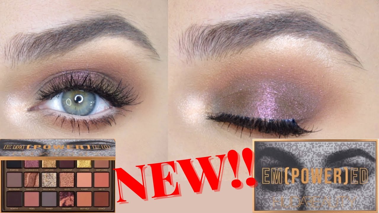 video HUDA BEAUTY Empowered Eyeshadow Palette