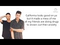 girlfriends - California (Lyrics)