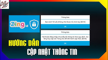 Hướng dẫn cập nhật thông tin tài khoản khắc phục lỗi không đăng nhập được vào game - | Thiên Nhai TV