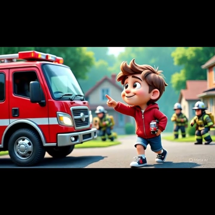 Fire Safety for Kids | Fire Safety Rules for Kids | Tiny Sam Stop the Big Fire #shorts #shortstories