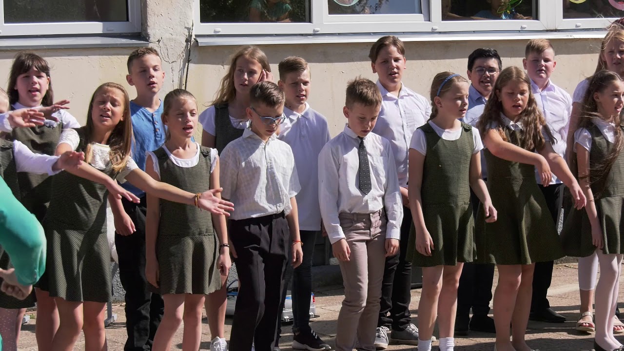 Paparčio pradinė, ketvirtokų išleistuvės