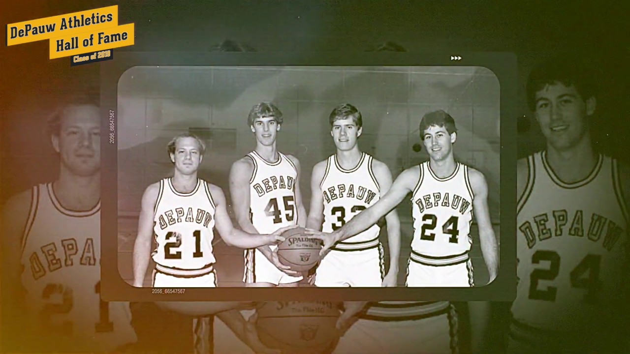 1983-1984 Men's Basketball Team - 2019 DePauw University Athletics Hall of Fame Introduction Videl