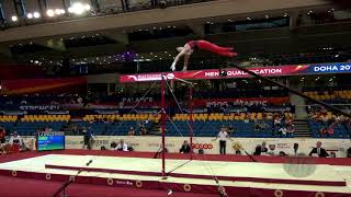 Onder Ahmet Tur - 2018 Artistic Worlds, Doha Qat - Qualifications Horizontal Bar