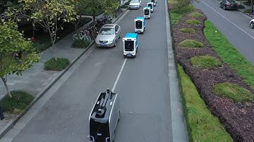 Delivery robots gear up for "Double 11" shopping spree in east China university