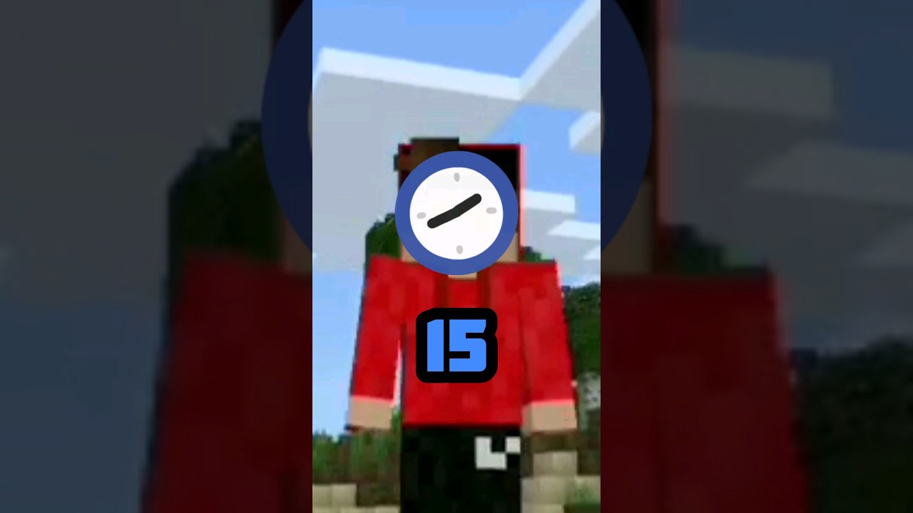 Busting Minecraft Myth In 15 Seconds 