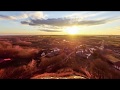 Zachód słońca nad Doliną Dolnej Wisły - timelapse