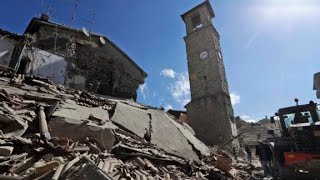 Rescuers search for survivors in Italy after earthquake