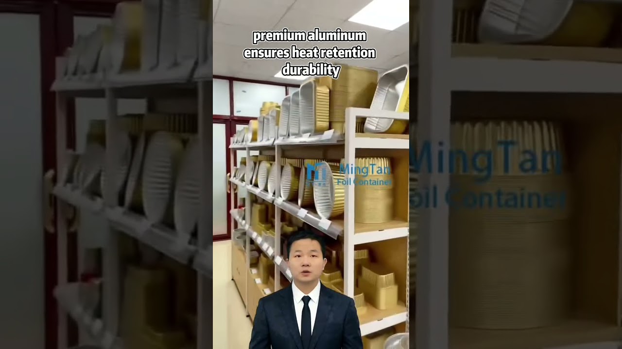 We are a professional aluminum food container manufacturer.