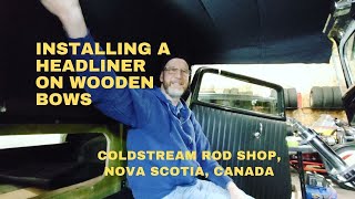 Athlete Statistics 1932 Ford 3 Window Coupe - How we installed the headliner