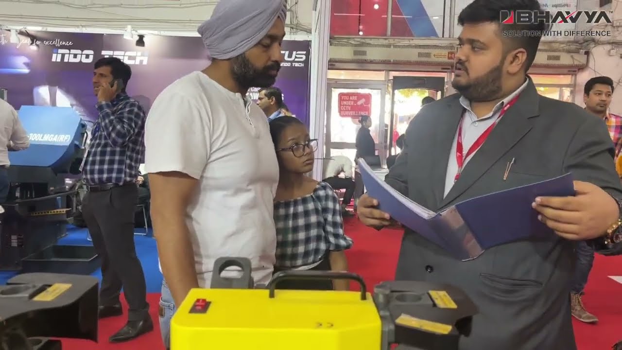 Bhavya Machine Tools at the 9th India Machine Tools Show 2023