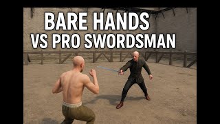 Fighting a Pro Swordsman with Bare Hands! (Impossible Challenge)