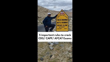 5 Steps to Crack any exam I CDS I AFCAT I CAPF I Sanjay Kr. (Ex-IMA,  IA & IB) I Shaurya aur Vivek