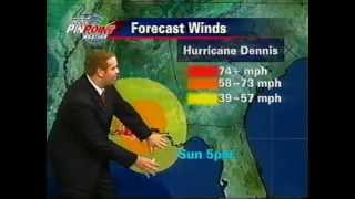 Hurricane Dennis Coverage (7/09/05 - 6pm) - WCTV
