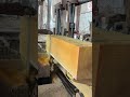 wood splitting process #shorts