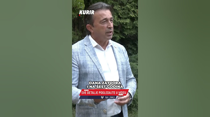 Presuda Miloradu Dodiku