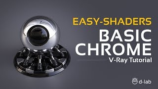 How To Create Basic Chrome Material in 3DS MAX & V-Ray | D-LAB