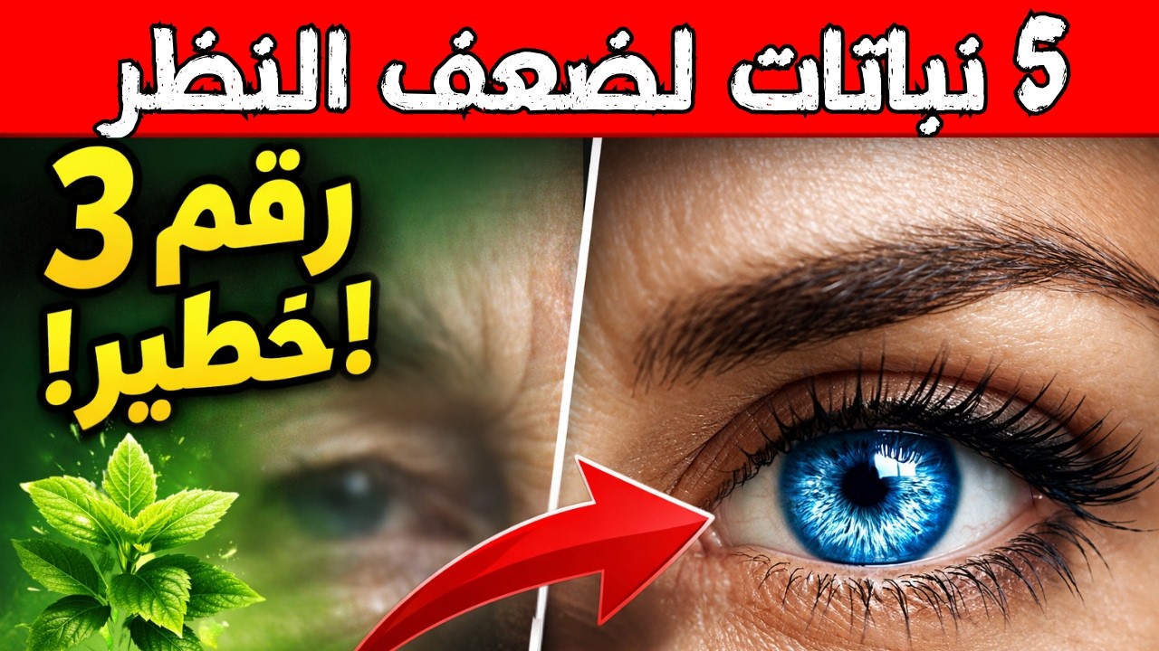 5 نباتات تعيد شباب عينيك بعد الخمسين… رقم 3 غير متوقع!