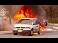 Clifton NJ Fully Involved Car Fire “Pre-Arrival Footage!" Allwood Rd by Route 3 Entrance