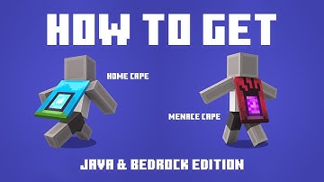How to Get The NEW Minecraft Movie Capes (Menace & Home Capes) for Java & Bedrock Edition