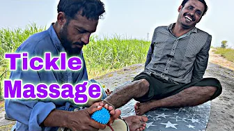 ASMR Tickle Therapy: Soothing Feet & Leg Massage for Deep Relaxation