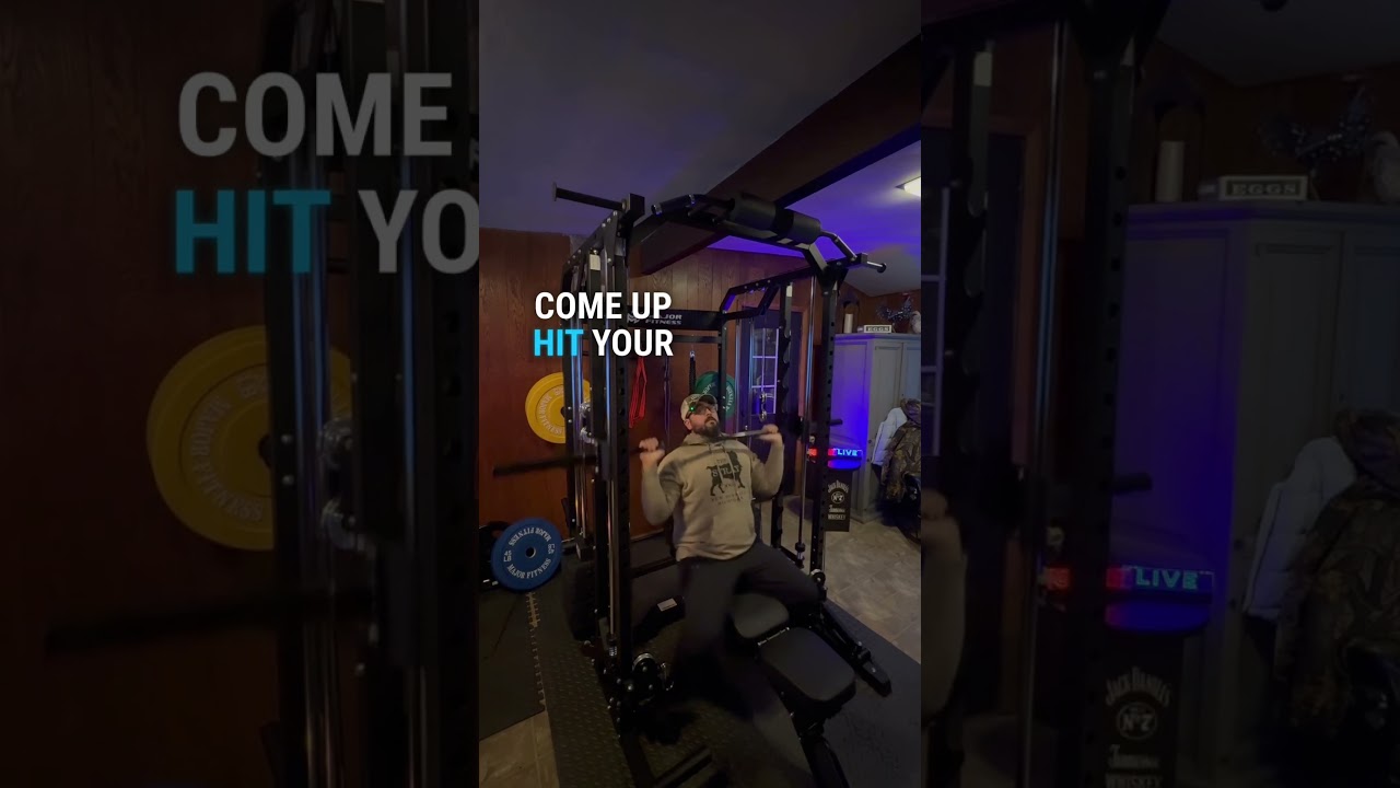 Краткий обзор тренажера Смита Major Fitness Drone 2!