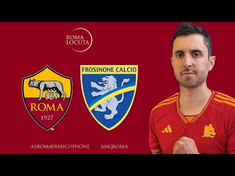 AS ROMA 2 - 0 FROSINONE CALCIO / LA ROMA SORT LA TETE DE L'EAU AU